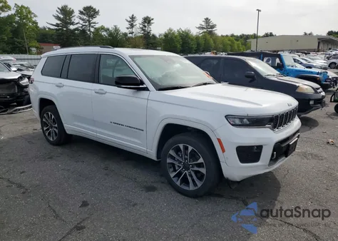 2021 Jeep Grand Cherokee L Overland z USA, uszkodzony, nr VIN 1C4RJKDG3M8157603